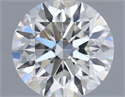 Diamante Natural 0.50 quilates, Redondo , Color I, claridad VS1 y certificado GIA