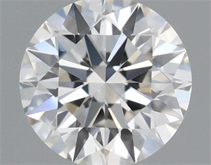 Foto Diamante Natural 0.50 quilates, Redondo , Color I, claridad IF y certificado GIA de