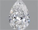 Diamante Natural 0.42 quilates, De pera , Color D, claridad VS1 y certificado GIA