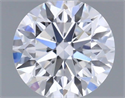 Diamante Natural 0.40 quilates, Redondo , Color D, claridad VS1 y certificado GIA