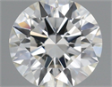 Diamante Natural 0.50 quilates, Redondo , Color J, claridad VS1 y certificado GIA