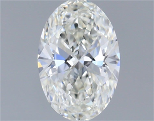 Picture of Natural Diamond 0.51 Carats, Oval with  Cut, I Color, VS2 Clarity and Certified by GIA