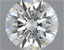Diamante Natural 0.51 quilates, Redondo , Color I, claridad VS2 y certificado GIA