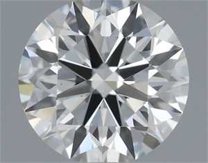 Picture of Natural Diamond 0.55 Carats, Round with Excellent Cut, I Color, VS1 Clarity and Certified by GIA