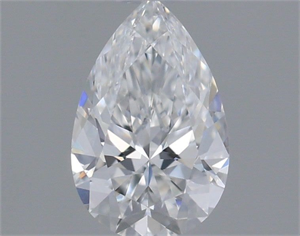 Picture of Natural Diamond 0.42 Carats, Pear with  Cut, D Color, VVS1 Clarity and Certified by GIA