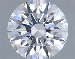 Foto Diamante Natural 0.40 quilates, Redondo , Color D, claridad VVS1 y certificado GIA de