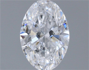 Picture of Natural Diamond 0.40 Carats, Oval with  Cut, D Color, VS1 Clarity and Certified by GIA