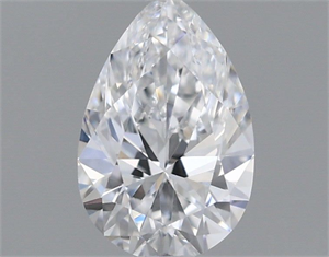 Foto Diamante Natural 0.41 quilates, De pera , Color D, claridad VS1 y certificado GIA de