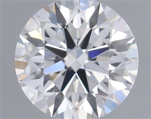 Foto Diamante Natural 0.40 quilates, Redondo , Color D, claridad VVS2 y certificado GIA de