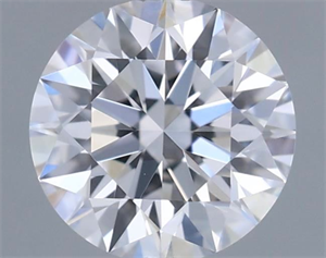 Foto Diamante Natural 0.40 quilates, Redondo , Color D, claridad VVS2 y certificado GIA de