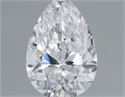 Diamante Natural 0.41 quilates, De pera , Color D, claridad VS1 y certificado GIA