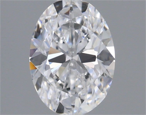 Picture of Natural Diamond 0.40 Carats, Oval with  Cut, D Color, VS2 Clarity and Certified by GIA