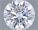 Diamante Natural 0.42 quilates, Redondo , Color D, claridad SI1 y certificado GIA