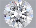 Natural Diamond 0.40 Carats, Round with Excellent Cut, E Color, SI1 Clarity and Certified by GIA