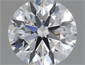 Diamante Natural 0.42 quilates, Redondo , Color D, claridad VS2 y certificado GIA