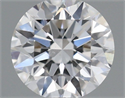 Diamante Natural 0.46 quilates, Redondo , Color F, claridad SI1 y certificado GIA
