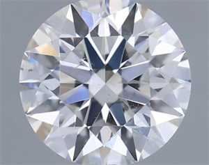 Picture of Natural Diamond 0.40 Carats, Round with Excellent Cut, E Color, SI1 Clarity and Certified by GIA