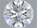 Natural Diamond 0.40 Carats, Round with Very Good Cut, E Color, SI2 Clarity and Certified by GIA