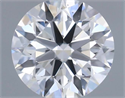 Natural Diamond 0.42 Carats, Round with Excellent Cut, E Color, VS2 Clarity and Certified by GIA