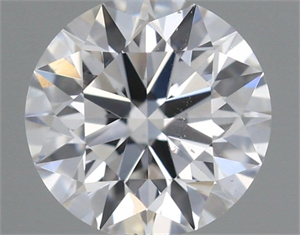 Foto Diamante Natural 0.42 quilates, Redondo , Color E, claridad SI1 y certificado GIA de