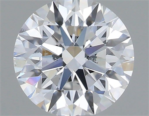 Foto Diamante Natural 0.45 quilates, Redondo , Color E, claridad SI1 y certificado GIA de