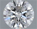 Diamante Natural 0.40 quilates, Redondo , Color F, claridad VS1 y certificado GIA