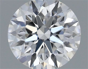 Foto Diamante Natural 0.43 quilates, Redondo , Color F, claridad VVS2 y certificado GIA de