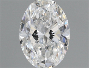Picture of Natural Diamond 0.40 Carats, Oval with  Cut, F Color, VS1 Clarity and Certified by GIA