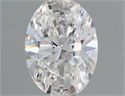 Natural Diamond 0.43 Carats, Oval with  Cut, G Color, VVS1 Clarity and Certified by GIA