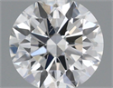 Diamante Natural 0.45 quilates, Redondo , Color F, claridad SI1 y certificado GIA