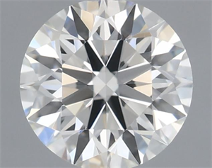 Foto Diamante Natural 0.41 quilates, Redondo , Color I, claridad VVS1 y certificado GIA de