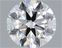 Diamante Natural 0.50 quilates, Redondo , Color H, claridad VVS2 y certificado IGI