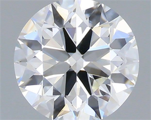 Foto Diamante Natural 0.53 quilates, Redondo , Color H, claridad VVS2 y certificado IGI de