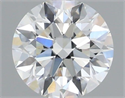 Diamante Natural 0.50 quilates, Redondo , Color H, claridad VVS2 y certificado IGI