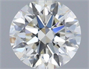 Diamante Natural 0.50 quilates, Redondo , Color H, claridad VVS2 y certificado IGI