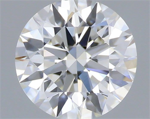 Foto Diamante Natural 0.50 quilates, Redondo , Color H, claridad VVS2 y certificado IGI de