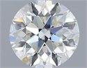 Diamante Natural 0.50 quilates, Redondo , Color H, claridad VVS2 y certificado IGI