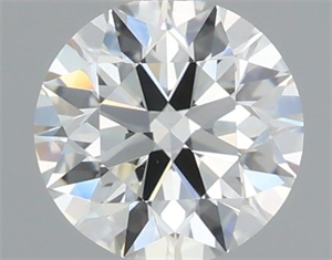 Foto Diamante Natural 0.53 quilates, Redondo , Color I, claridad VVS2 y certificado IGI de