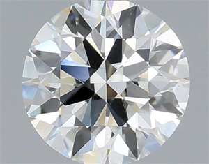 Foto Diamante Natural 0.50 quilates, Redondo , Color H, claridad VVS2 y certificado IGI de