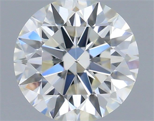 Foto Diamante Natural 0.50 quilates, Redondo , Color H, claridad VS2 y certificado IGI de