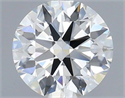 Diamante Natural 0.50 quilates, Redondo , Color H, claridad VVS2 y certificado IGI