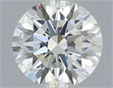 Diamante Natural 0.54 quilates, Redondo , Color H, claridad VS2 y certificado IGI