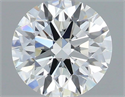Diamante Natural 0.50 quilates, Redondo , Color H, claridad VVS2 y certificado IGI