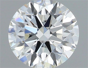 Foto Diamante Natural 0.50 quilates, Redondo , Color H, claridad VVS2 y certificado IGI de