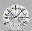 Diamante Natural 2.65 quilates, Redondo , Color K, claridad VS1 y certificado IGI