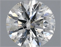 Diamante Natural 0.54 quilates, Redondo , Color G, claridad I1 y certificado IGI