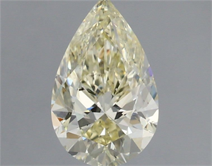 Picture of Natural Diamond 0.90 Carats, Pear with  Cut, L Color, SI1 Clarity and Certified by IGI