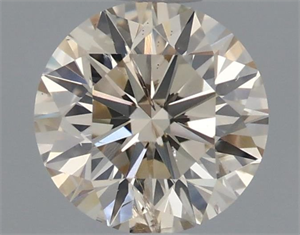 Picture of Natural Diamond 0.71 Carats, Round with Excellent Cut, L Color, I1 Clarity and Certified by IGI