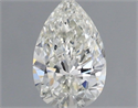 Natural Diamond 0.40 Carats, Pear with  Cut, G Color, VS2 Clarity and Certified by IGI