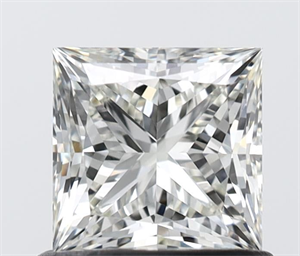 Picture of Natural Diamond 0.81 Carats, Princess with  Cut, I Color, VVS1 Clarity and Certified by IGI